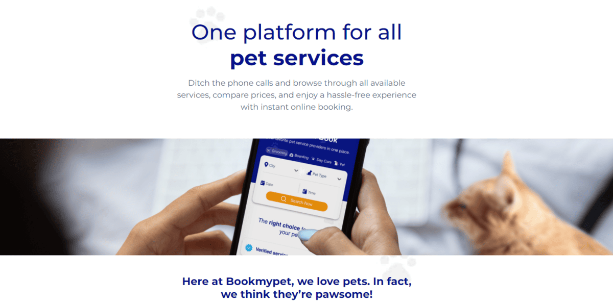 Innovative pet tech platform Bookmypet completed their programme with us in 2023 and when on to secure VC funding.