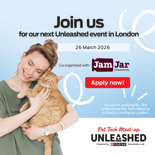 The Unleashed Pet Tech Meet‑up is coming back to Europe and our next stop is LONDON!