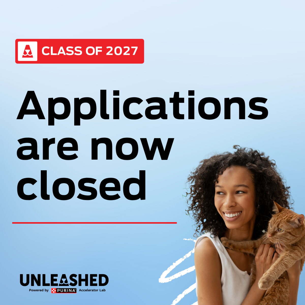 Applications for our 2027 Cohort are now closed!